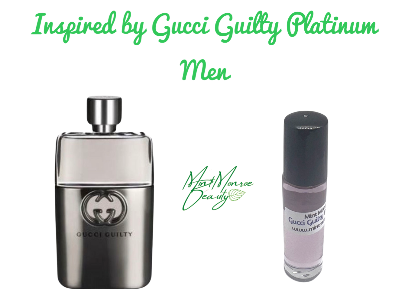 GUCCI GUILTY PLATINUM ( TYPE) COLOGNE OIL ( M )