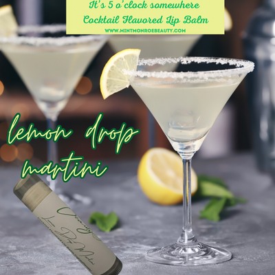 LEMON DROP MARTINI Cocktail Flavored Lip Balm